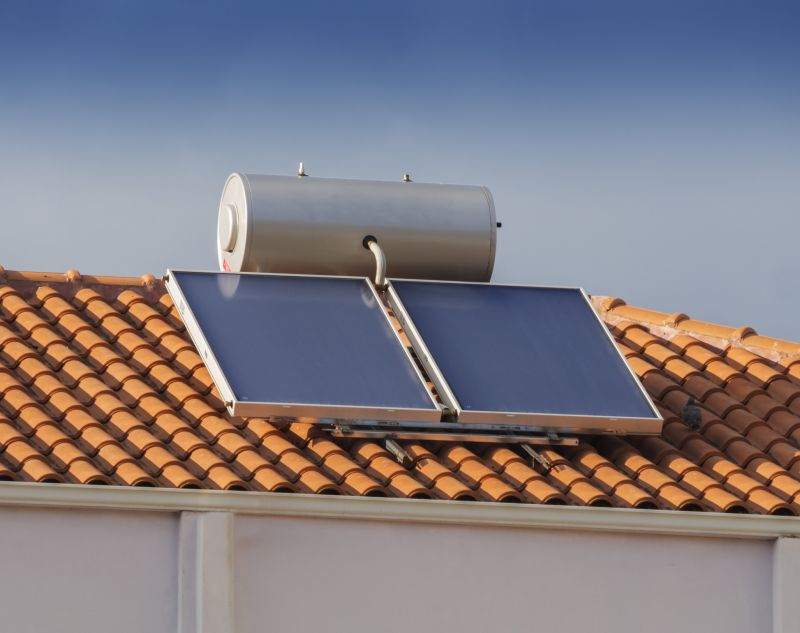 Solar Water Heater Replacement project example